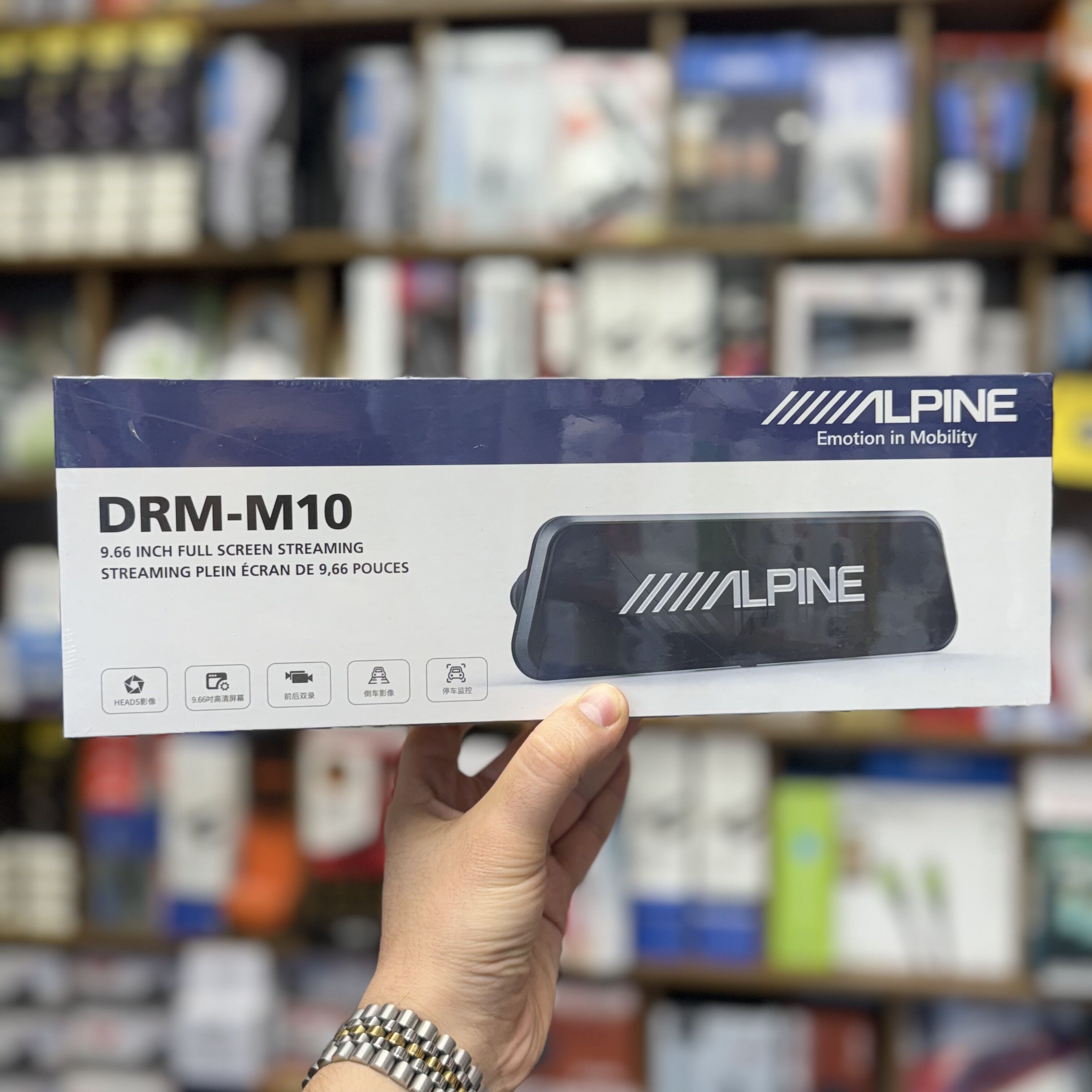 دشکم دوربین ثبت وقایع آلپاین DRM-M10